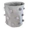 Tiny Dreamers Aussie Grey Pom-Pom Laundry Hamper, Medium -Karaca House Shop tiny dreamers aussie grey pom pom laundry hamper medium