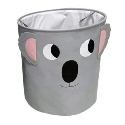 Tiny Dreamers Aussie Koala Face Laundry Hamper, Medium