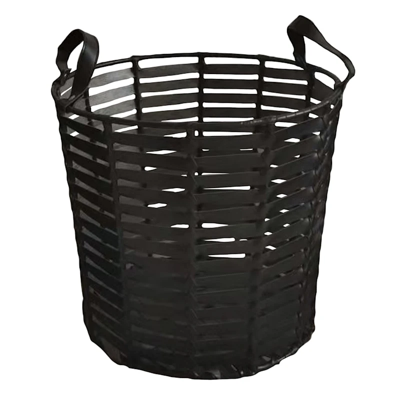 Tprd Fux Lther Bskt-M 3 Tprd Fux Lther Bskt-M