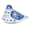 Tracey Boyd Blue Ceramic Tonala Bird Figurine, 7.5" -Karaca House Shop tracey boyd blue ceramic tonala bird figurine 7.5