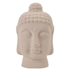 Tracey Boyd Ceramic Buddha Head Decor, 9.5"