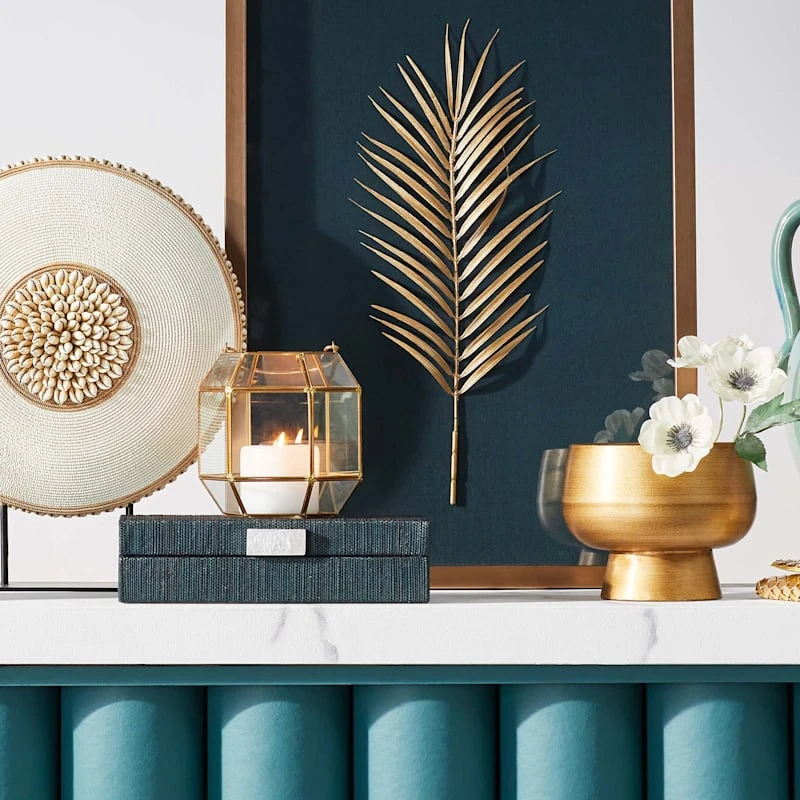 Tracey Boyd Green Woven Decorative Box, 11x6 4 Tracey Boyd Green Woven Decorative Box, 11x6 - Image 2