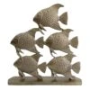 Tracey Boyd Metallic Fish Sculpture, 11.5" -Karaca House Shop tracey boyd metallic fish sculpture 11.5