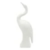 Tracey Boyd White Ceramic Crane Figurine, 12" 1 Tracey Boyd White Ceramic Crane Figurine, 12" -Karaca House Shop tracey boyd white ceramic crane figurine 12