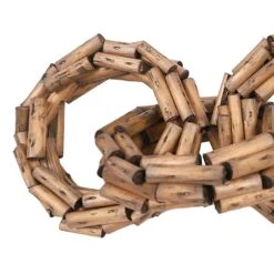 Ty Pennington Driftwood Chain Figurine, 16x5 -Karaca House Shop ty pennington driftwood chain figurine 16x5 2