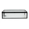 White Glass Decorative Box, 8x6 -Karaca House Shop white glass decorative box 8x6 1