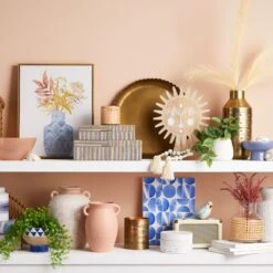 Woven Seagrass Box Decor, 7" -Karaca House Shop woven seagrass box decor 7 2